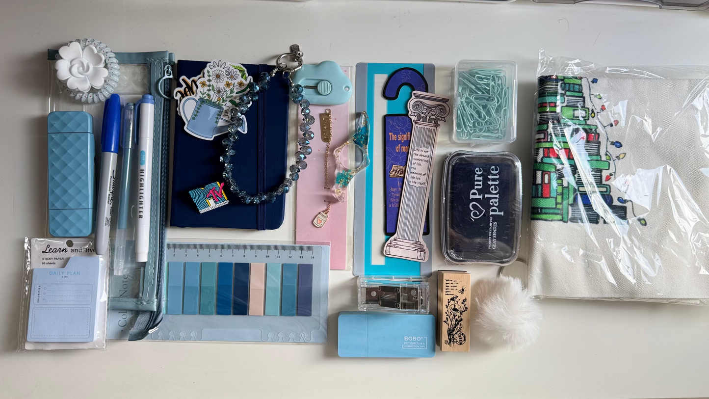 Dark Blue Bookish Bundles