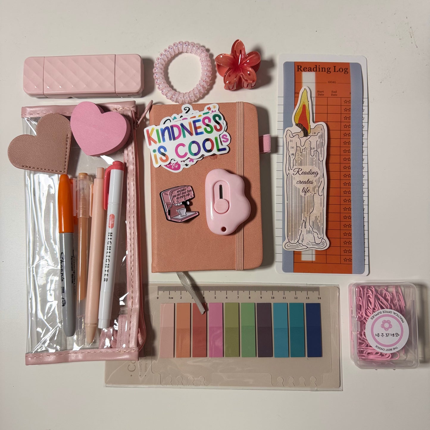 Peach Orange Bookish Bundles