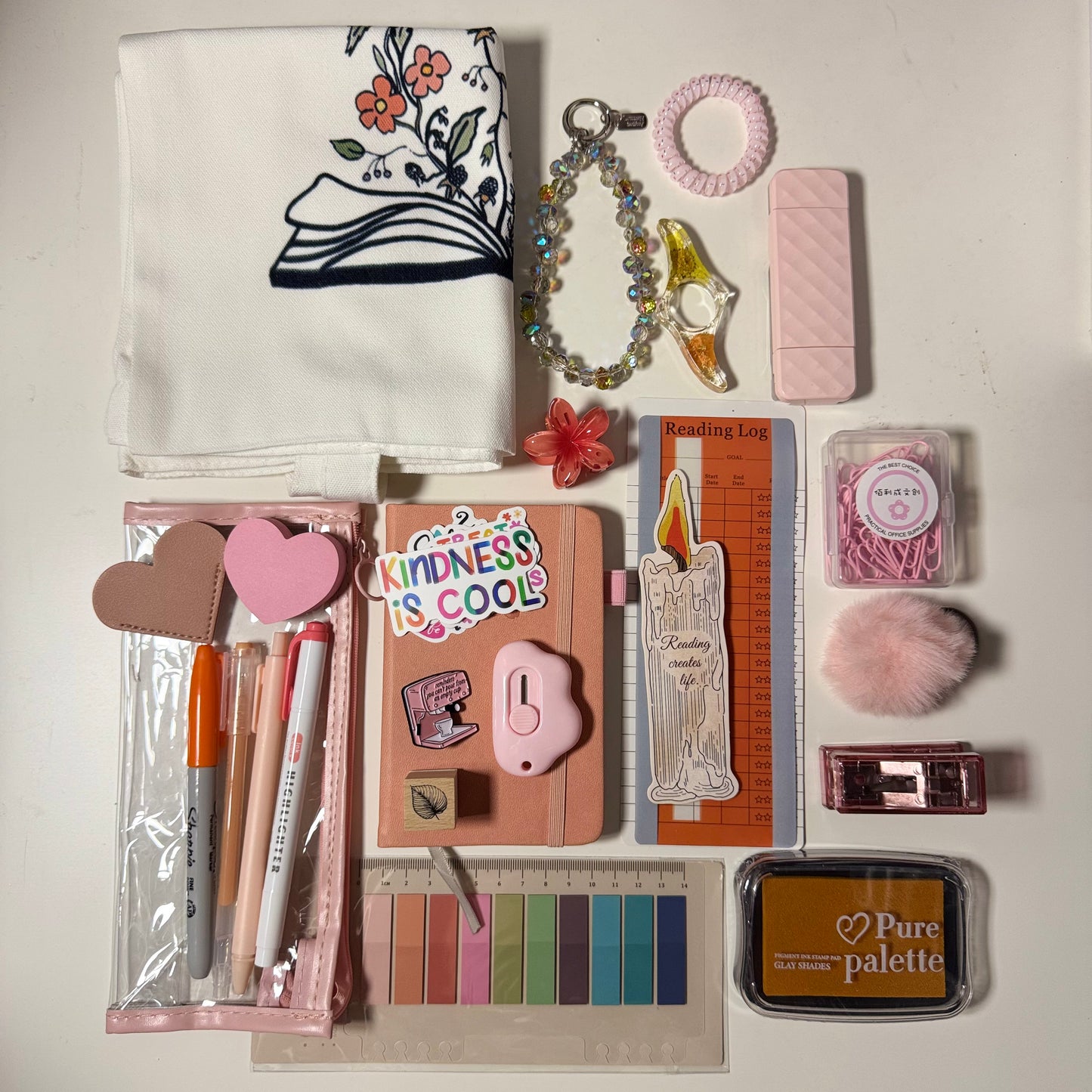 Peach Orange Bookish Bundles